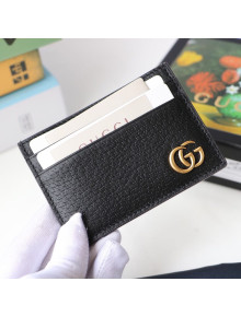 Gucci GG Marmont Leather Money Clip 436022 Black 2021