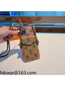 Louis Vuitton Monogram Reverse Canvas iPhone Holder 2021 1104115