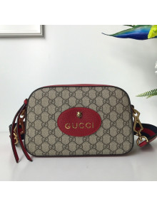 Gucci Neo Vintage GG Supreme Canvas Messenger bag 476466 Beige/Red 2021