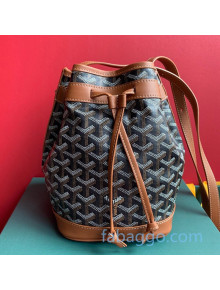 Goyard Petitflot Drawstring Bucket Bag Brown 2020