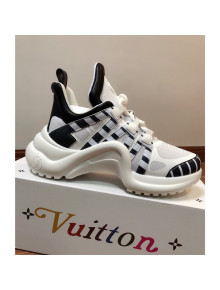 Louis Vuitton LV Archlight Mesh Stripe Sneakers White 298 2020