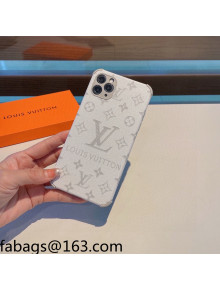 Louis Vuitton Monogram Canvas iPhone Case White 2021 1104120