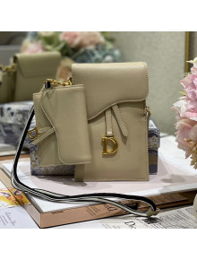 Dior Saddle Multifunctional Pouch Beige 2021