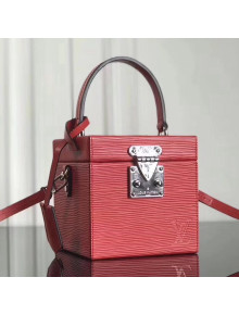 Louis Vuitton Epi Leather Bleecker Box Bag Red F/W2018