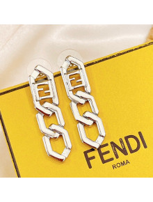 Fendi Chain Earrings Silver 2021 90