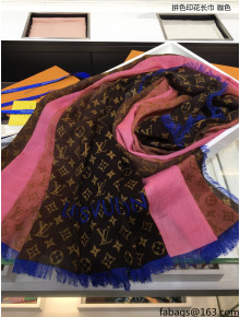 Louis Vuitton MONOGRAM TELLING STOLE Long Scarf LVS810 2021