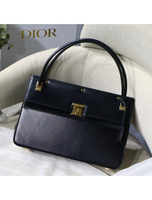 Dior Parisienne Tote Bag in Black Smooth Calfskin M8015 2021 