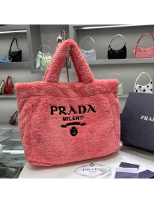 Prada Terry Tote bag 1BG130 Pink 2021