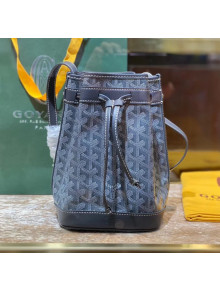 Goyard Petite Flot Bucket Bag Grey 2020