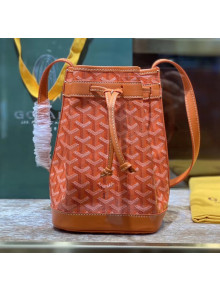 Goyard Petite Flot Bucket Bag Orange 2020