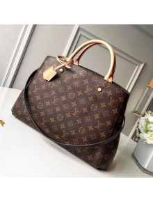 Louis Vuitton Montaigne GM Monogram Canvas Top Handle Bag M41067 2019