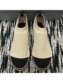 Prada Hemp Rope Knit Boot Espadrilles Gold 2019