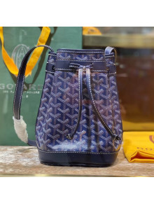 Goyard Petite Flot Bucket Bag Deep Blue 2020