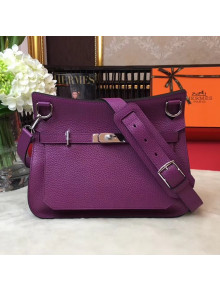 Hermes Jypsiere 28cm/34cm Bag in Original Togo Leather Purple