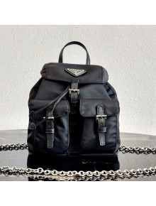 Prada Nylon Mini Backpack 1BH029 Black 2021