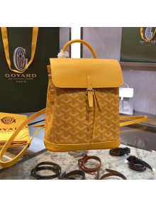 Goyard Alpin Mini Backpack Bag Yellow 2020