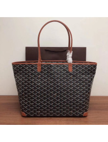 Goyard Artois Tote Bag Black/Brown 2019