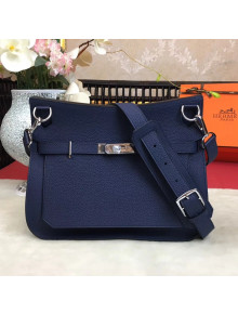 Hermes Jypsiere 28cm/34cm Bag in Original Togo Leather Royal Blue