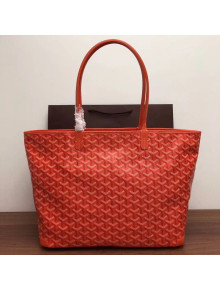 Goyard Artois Tote Bag Bright Red 2019