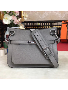 Hermes Jypsiere 28cm/34cm Bag in Original Togo Leather Grey