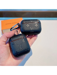 Louis Vuitton AirPods Pro Case in Monogram Leather Black 2021