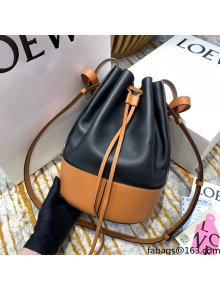 Loewe Balloon Bag in Nappa Calfskin Brown/Black 2021