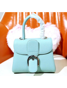 Delvaux Brillant Mini Rodéo in Grained Calfskin Bag Macarons Blue 2020