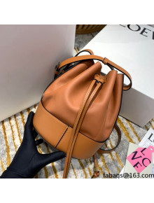 Loewe Small Balloon Bag in Nappa Calfskin Brown 2021