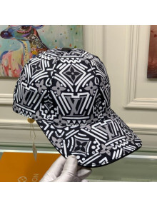 Louis Vuitton LV Crafty Baseball Hat Grey 2020