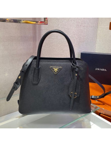 Prada Small Matinée Handbag 1BA295 Black 2021