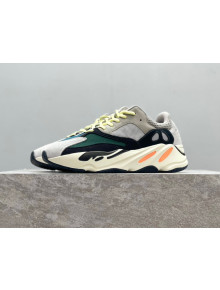 Adidas Yeezy 700V2 Wave Solid Sneakers AYV18 Grey/Green/Black 2021