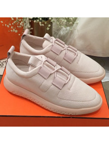 Hermes Team Fabric Sneaker Light Pink 2019