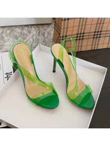 Gianvito Rossi Metropolis High Heel Sandals 11.5cm Green 2022