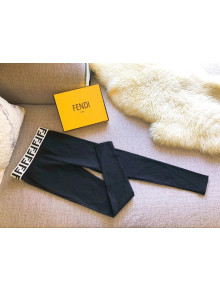 Fendi FF Band Tights Black/White 2020