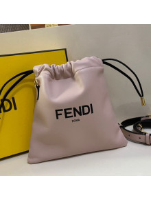 Fendi Pack Small Pouch Bucket Bag in Pink Nappa Leather Bag 2020