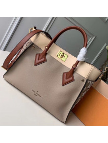 Louis Vuitton Monogram Tufting On My Side Tote Bag M53825 Gray 2019