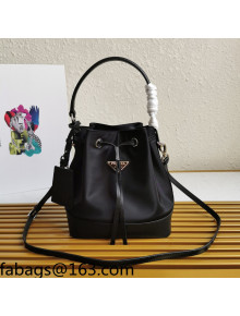 Prada Nylon Bucket Bag 1BE055 Black 2021