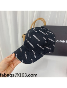 Gucci x Balenciaga Baseball Hat Black 2021 110548