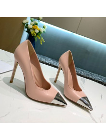 Louis Vuitton Urban Twist Leather Pump 5.5/10.5cm with Silver Cap Pink 2021