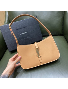 Saint Laurent LE 5 À 7 Hobo Bag in Smooth Calfskin 657228 Apricot 2021