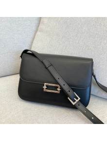 Saint Laurent Le Pave Satchel Bag in Smooth Leather 657186 Black 2021