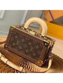 Louis Vuitton Valisette Tresor Box Bag in Monogram Canvas M45673 2021