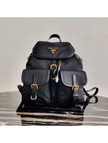 Prada Small Nylon Backpack 1BZ677 Black 2021