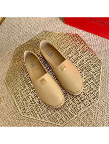 Valentino Roman Stud Espadrilles Beige 2021