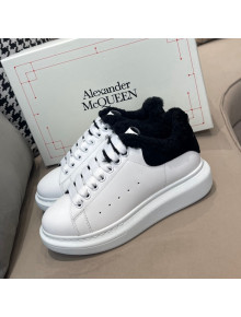 Alexander Mcqueen Calfskin and Shearling Sneakers White/Black 2021 111823