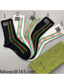 Gucci x NY Web Cotton Socks 2021 