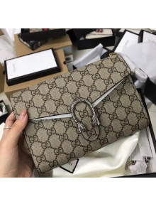 Gucci Dionysus GG Supreme Chain Wallet 401231 Beige 2020