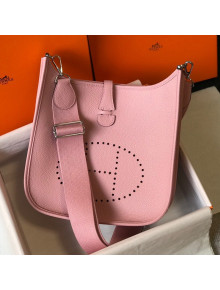 Hermes Evelyne Bag 29cm in Togo Calfskin Milk Shake Pink 2021