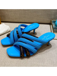 Louis Vuitton Revival Mules 5.5cm Blue 2021