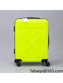 Off-White Quote For Travel Luggage 20/24inches Neon Green 2021